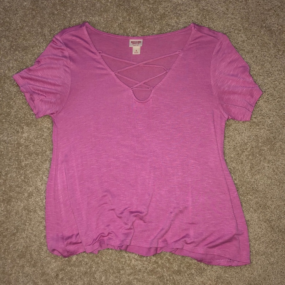 Lace Up Top